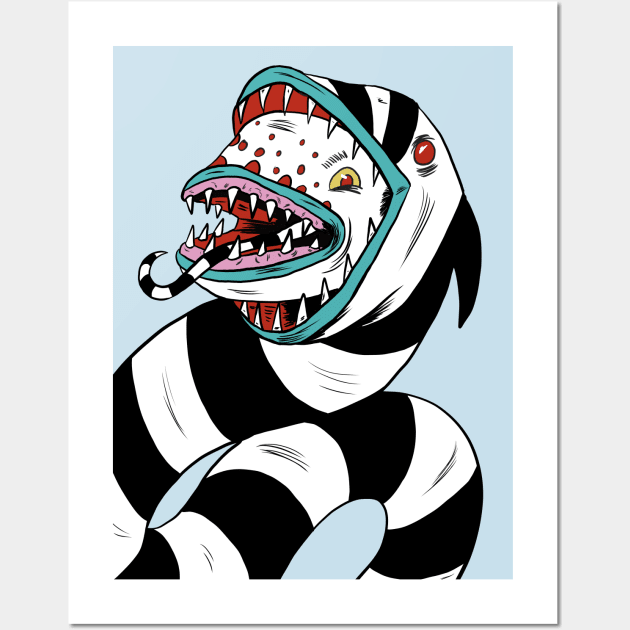 Sandworm Wall Art by Black Snow Comics